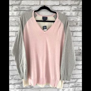 Chaps Color Block Sweater Size 2X NWT